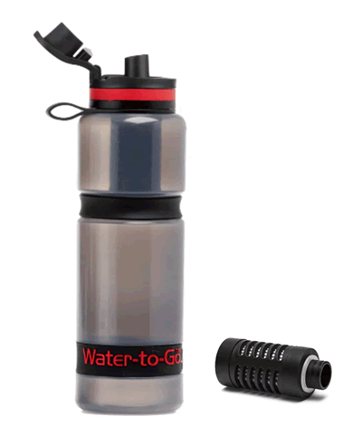 Water2go filter bottle